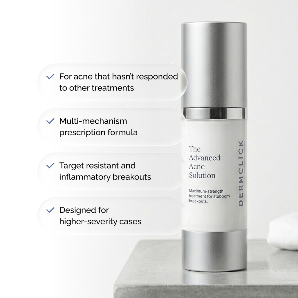 The Advanced Acne Solution benefits for resistant and inflammatory breakouts